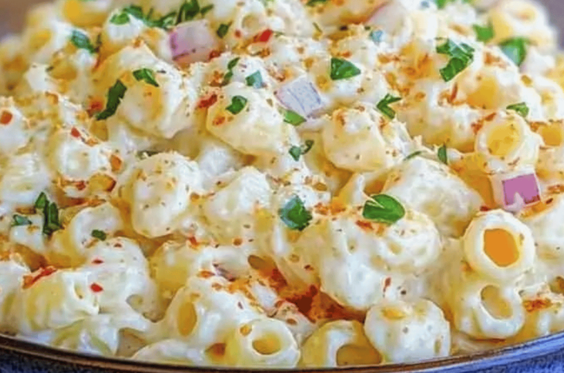 Deviled Egg Pasta Salad
